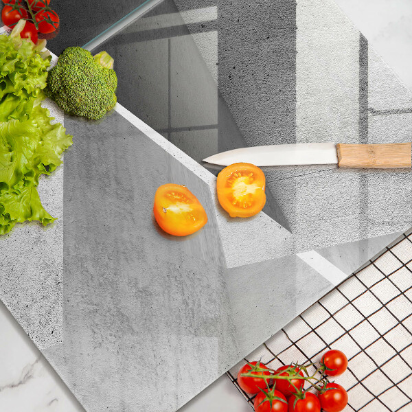 Tagliere in vetro temperato Astrazione concreta