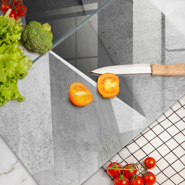 Tagliere in vetro temperato Astrazione concreta