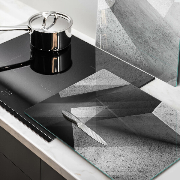 Tagliere in vetro temperato Astrazione concreta