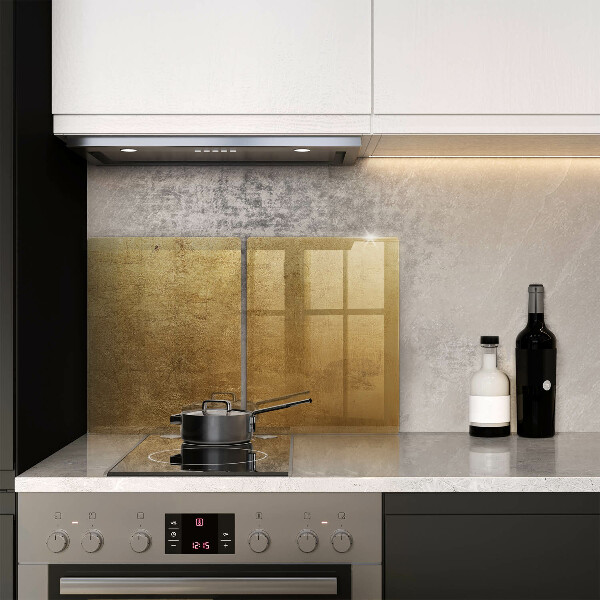 Tagliere in vetro temperato Sfondo texture oro