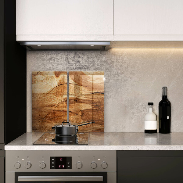 Tagliere in vetro temperato Struttura della tavola di legno