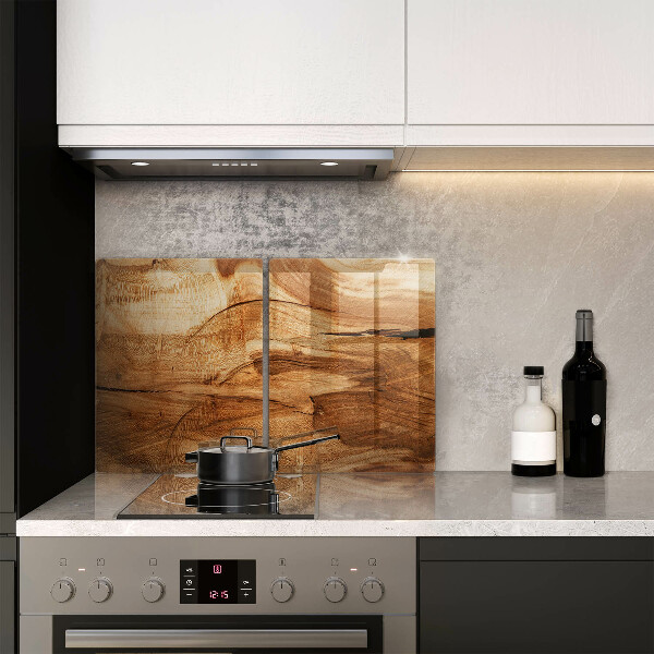 Tagliere in vetro temperato Struttura della tavola di legno