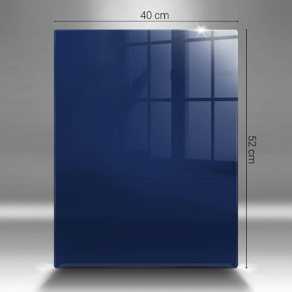 Tagliere in vetro Colore blu