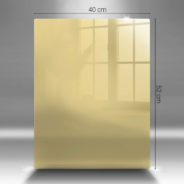 Tagliere in vetro Giallo