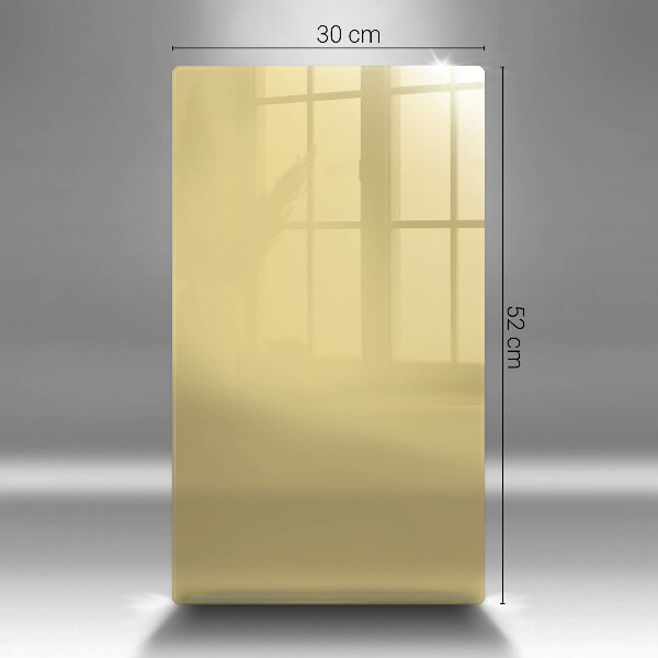 Tagliere in vetro Giallo