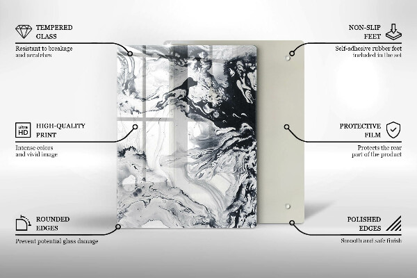 Tagliere in vetro Frutto di limone