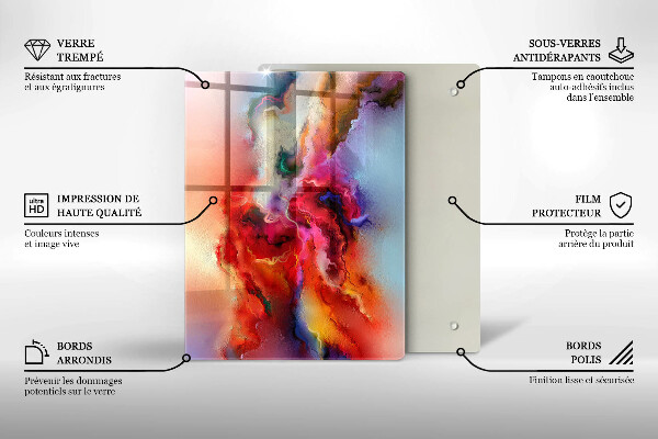 Tagliere in vetro Caffè e fagioli