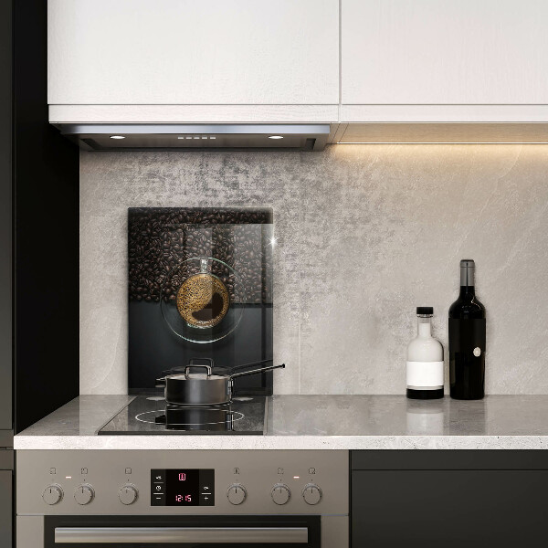 Tagliere in vetro Caffè e fagioli