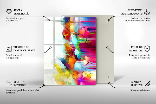 Tagliere in vetro Frutto dell'avocado