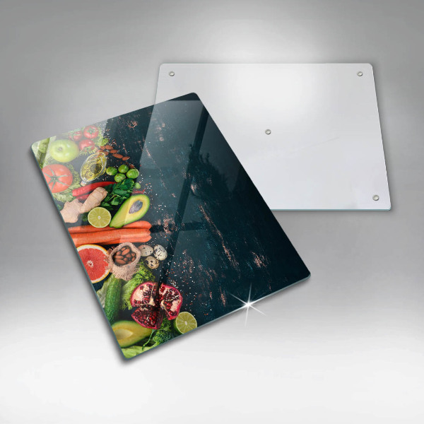 Tagliere in vetro Frutta e verdura