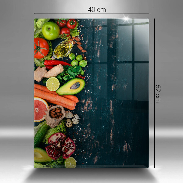 Tagliere in vetro Frutta e verdura