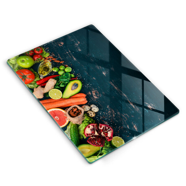 Tagliere in vetro Frutta e verdura