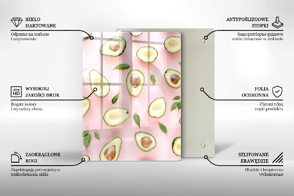 Tagliere in vetro Frutta e verdura