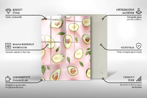 Tagliere in vetro Frutta e verdura