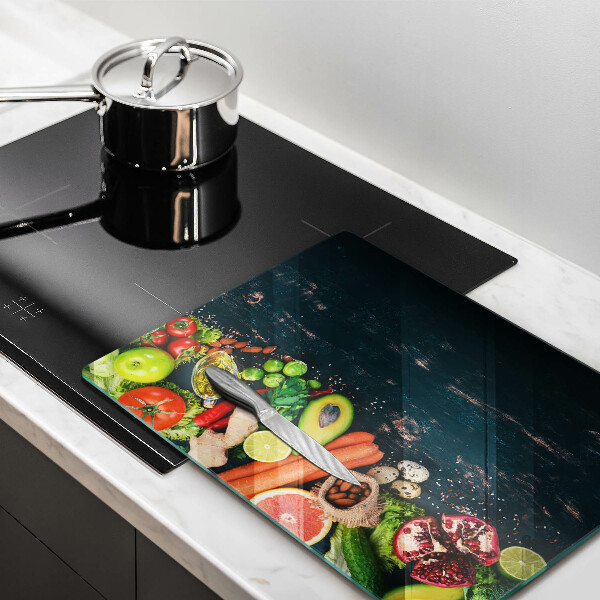 Tagliere in vetro Frutta e verdura