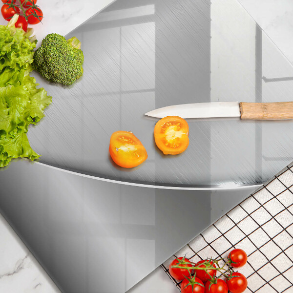 Tagliere in vetro Forme metalliche