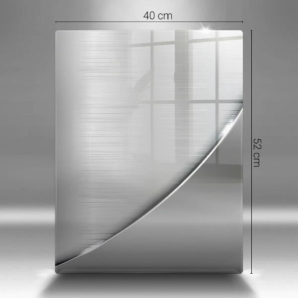 Tagliere in vetro Forme metalliche