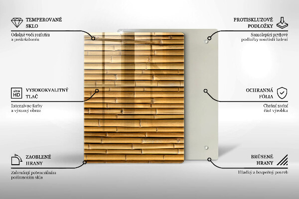 Tagliere in vetro Forme metalliche