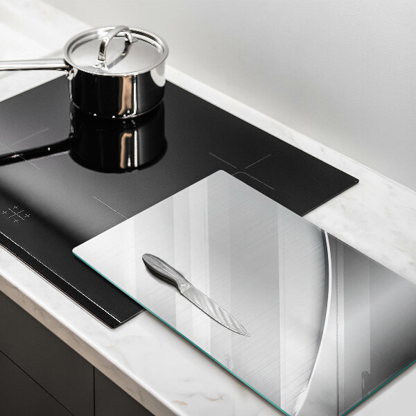 Tagliere in vetro Forme metalliche