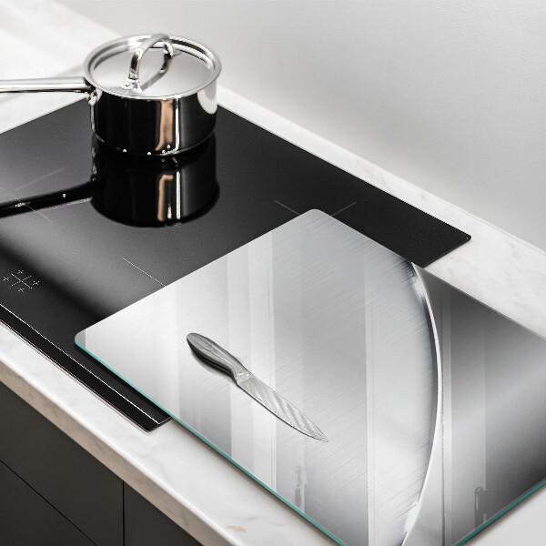 Tagliere in vetro Forme metalliche