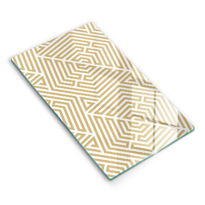 Tagliere in vetro Linee geometriche