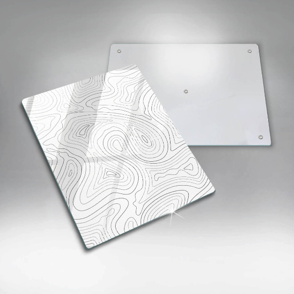 Tagliere in vetro Forme astratte