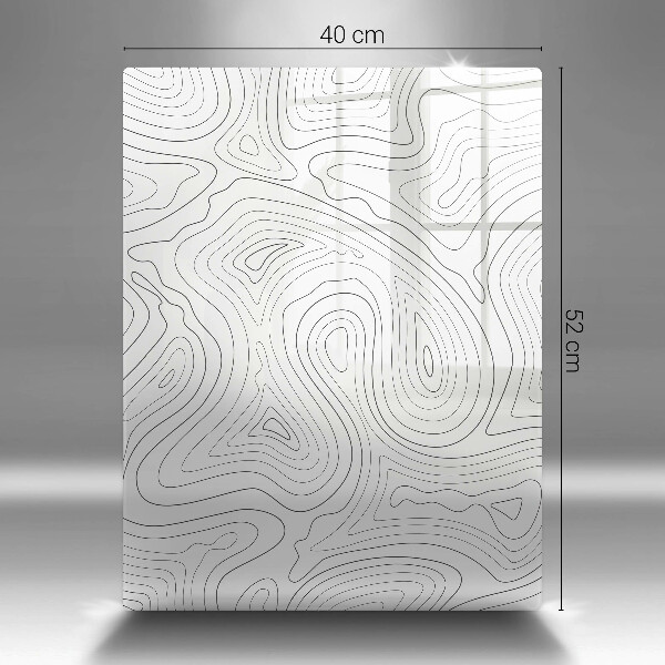 Tagliere in vetro Forme astratte