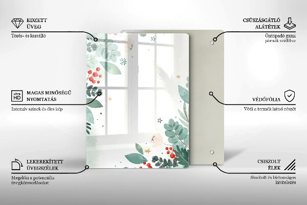 Tagliere in vetro Forme astratte