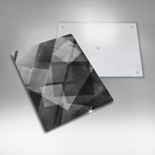 Tagliere in vetro Astrazione geometrica