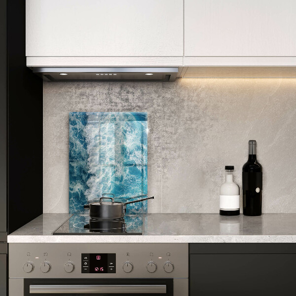 Tagliere in vetro Onde dell'acqua di mare