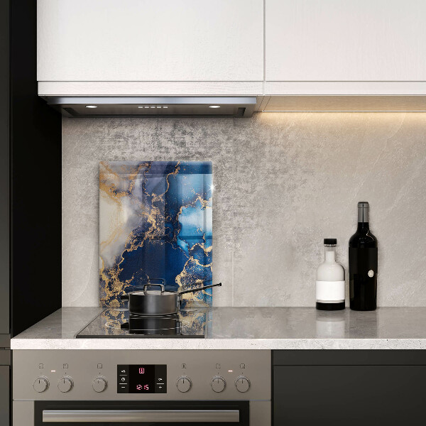 Tagliere in vetro Sfondo elegante e oro