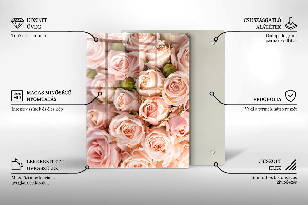 Tagliere in vetro Foglia della vena naturale