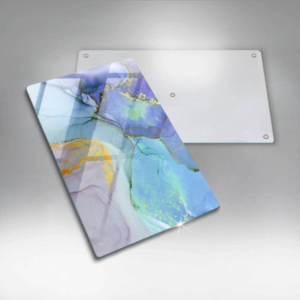 Tagliere in vetro Pietra d'oro incrinata