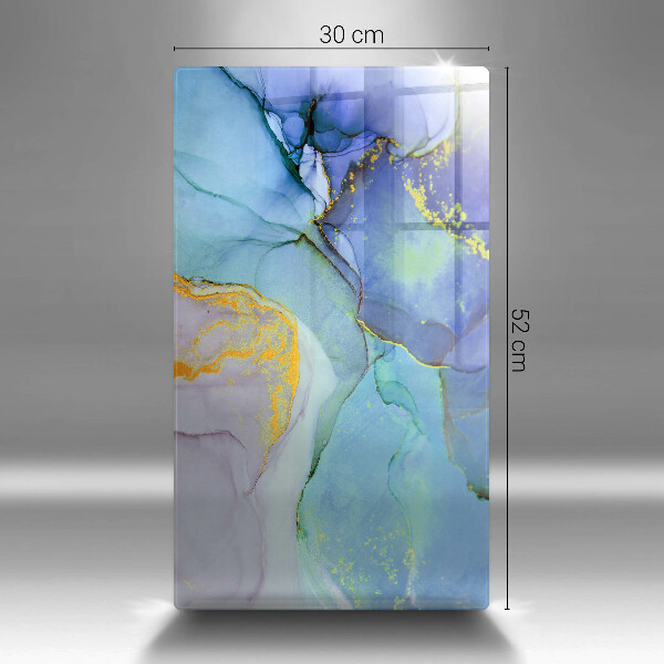 Tagliere in vetro Pietra d'oro incrinata