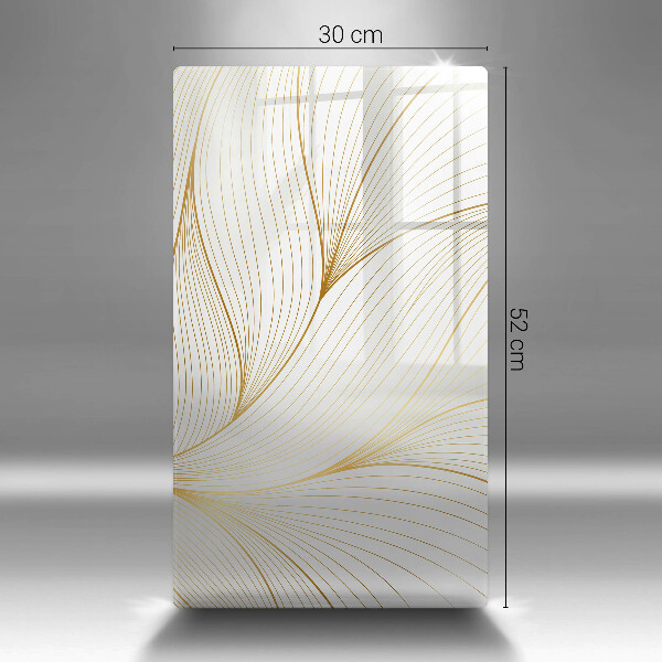 Tagliere in vetro Modello di linee moderne