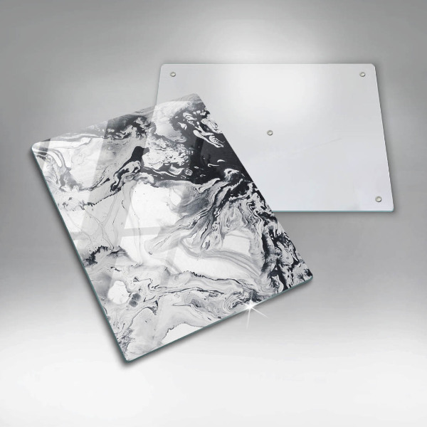 Tagliere in vetro Astrazione dell'inchiostro