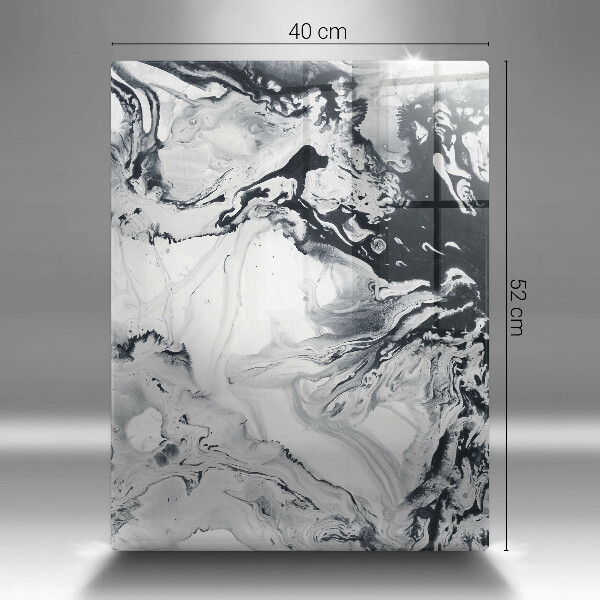 Tagliere in vetro Astrazione dell'inchiostro