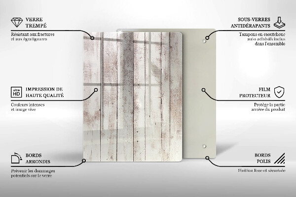 Tagliere in vetro Astrazione dell'inchiostro