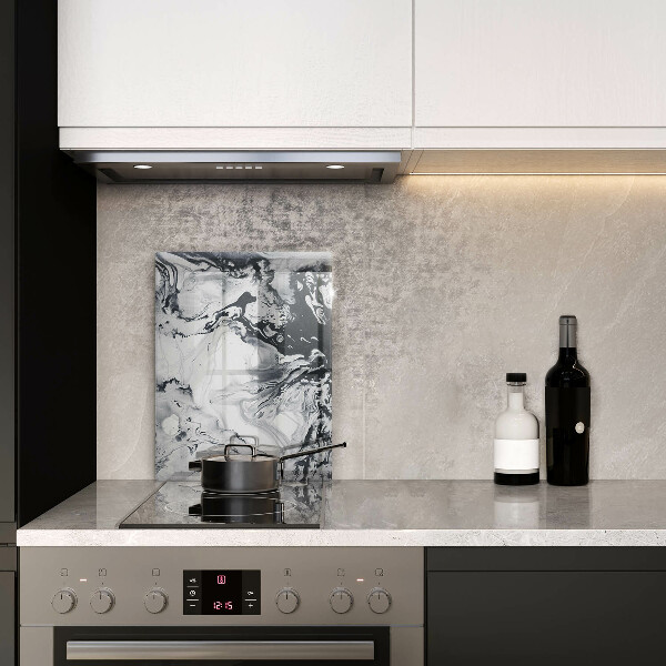 Tagliere in vetro Astrazione dell'inchiostro