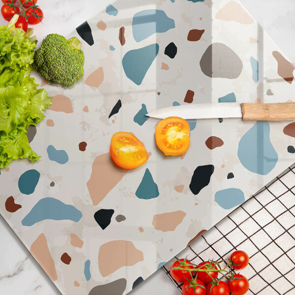 Tagliere in vetro Gres decorativo