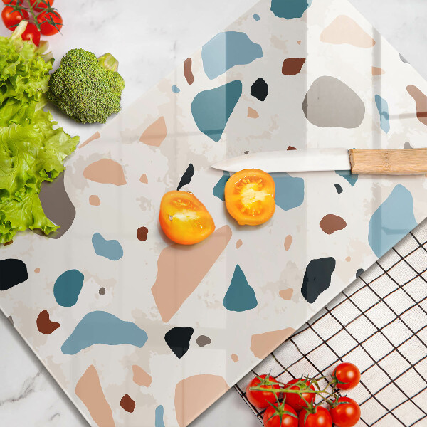 Tagliere in vetro Gres decorativo