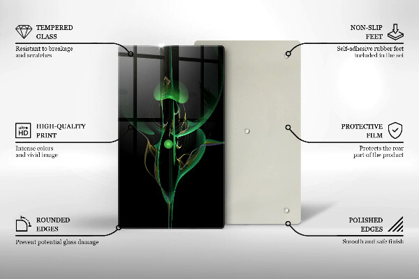 Tagliere in vetro Astrazione moderna
