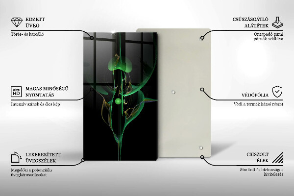 Tagliere in vetro Astrazione moderna