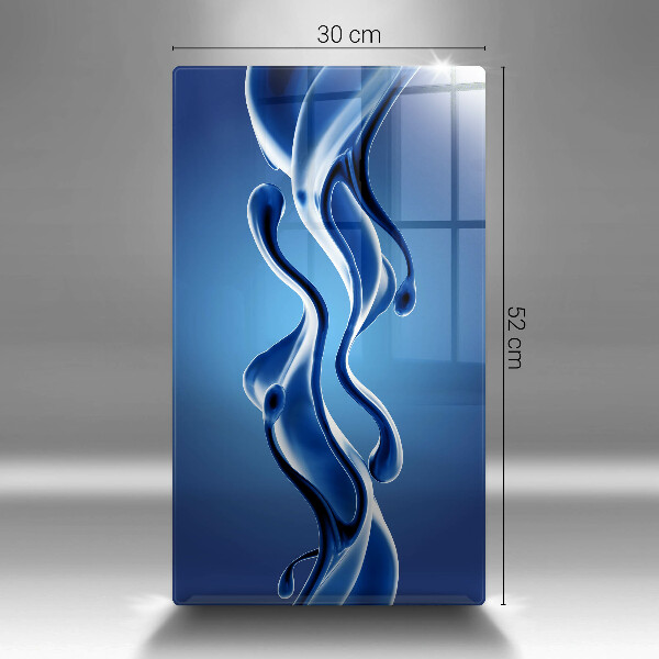 Tagliere in vetro Astrazione fluida