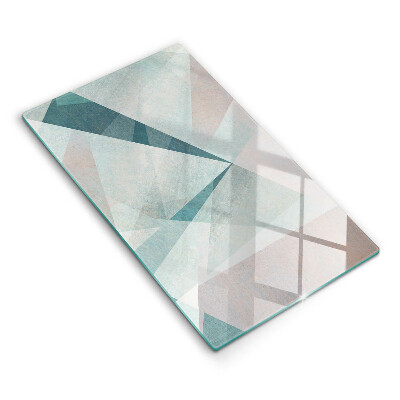 Tagliere in vetro Astrazione tagliente