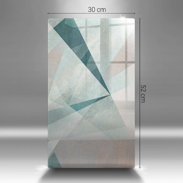 Tagliere in vetro Astrazione tagliente