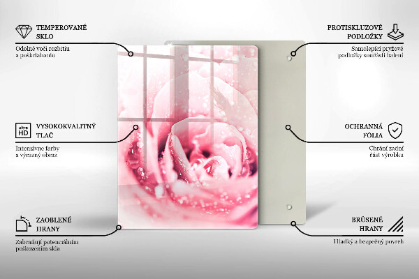 Tagliere in vetro Macchie decorative per pietra