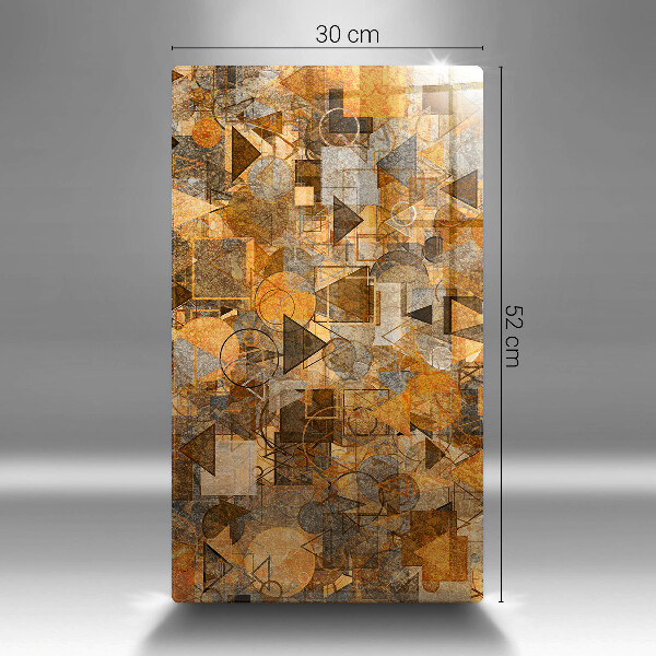 Tagliere in vetro Modello senza giunture di figure geometriche