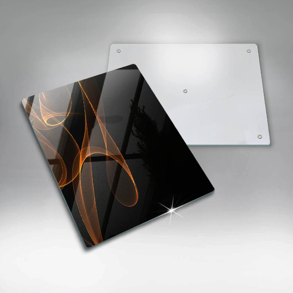 Tagliere in vetro Linee astratte