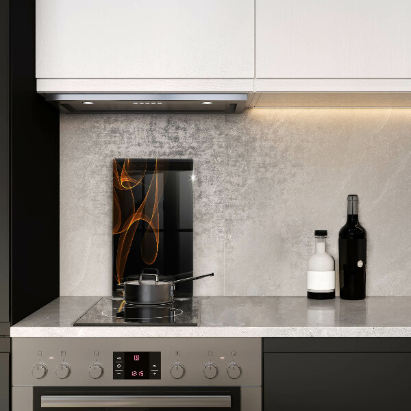 Tagliere in vetro Linee astratte